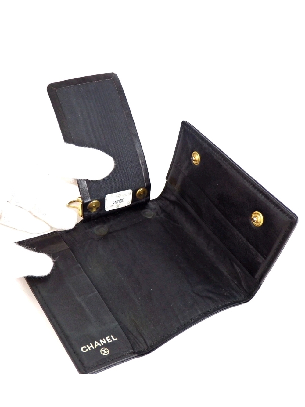 Chanel Black Caviar Leather Wallet - Picture 12 of 14